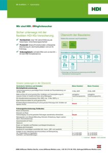 - AMB Informationen zur Kfz Versicherung hdi pdf